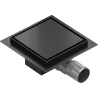 Mexen Flat-Q M13 bonde de sol carrée 20 x 20 cm, noire - 1710020