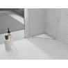 Mexen Flat-T M13 siphon de sol triangulaire 20 x 20 cm, blanc - 1210320