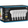 Mexen Nova 6x Ampoule LED E14, R50, 4,5W, Chaude - 3000K, 470 lm - L103-E14-0530-01x06