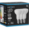 Mexen Nova 3x Ampoule LED E14, R50, 6W, Neutre - 4000K, 630 lm - L103-E14-0640-01x03