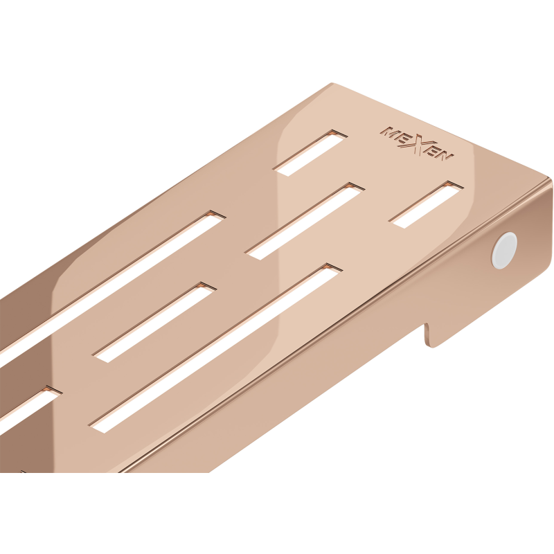 Mexen Flat M01 cache du drain linéaire 70 cm, or rose - 1620070