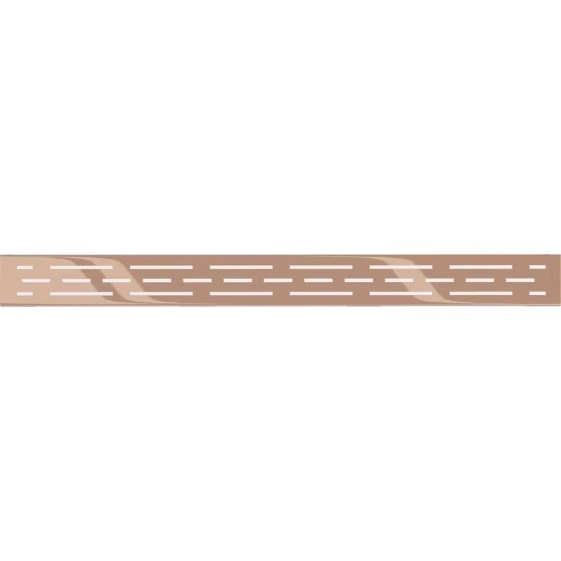 Mexen Flat M01 cache pour caniveau de douche 70 cm, or rose - 1620070