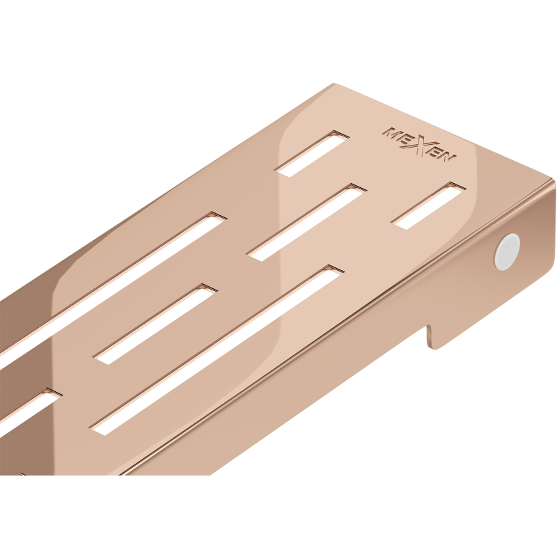 Mexen Flat M01 cache pour drain linéaire 80 cm, or rose - 1620080