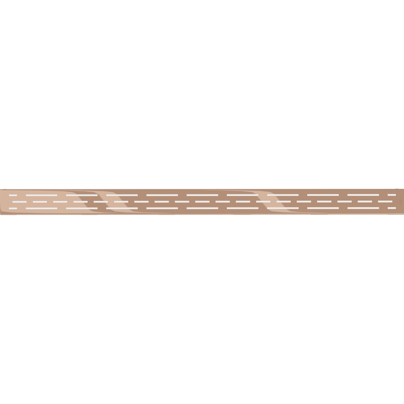 Mexen Flat M01 cache pour drain linéaire 80 cm, or rose - 1620080