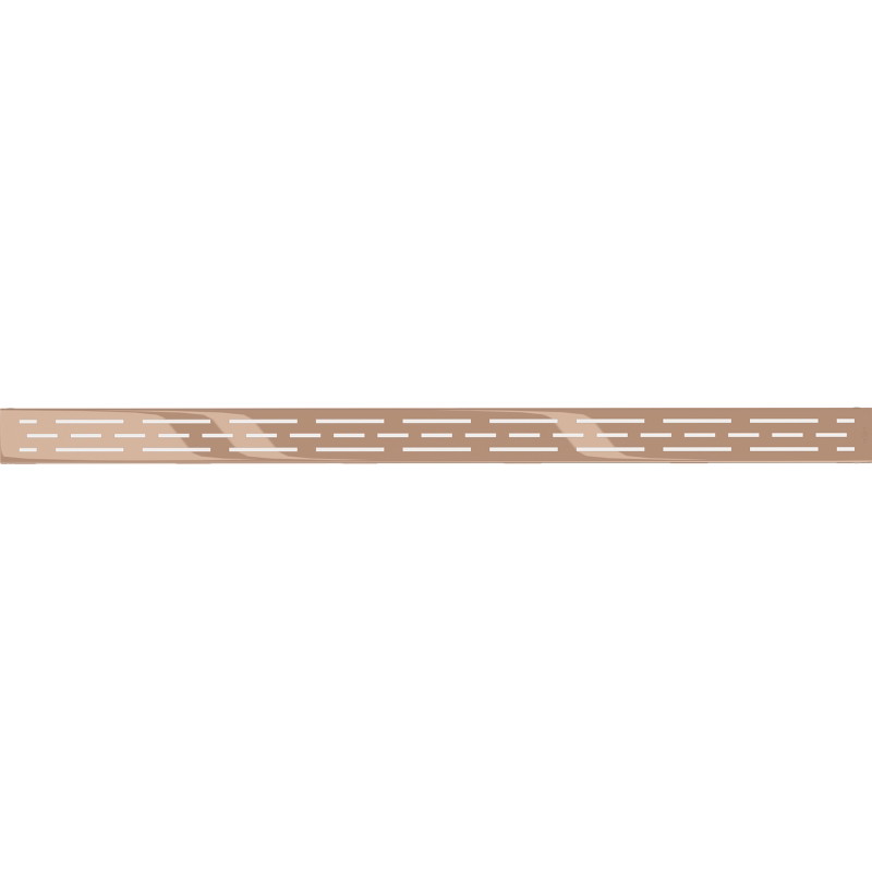 Mexen Flat M01 couvercle pour drain linéaire 80 cm, or rose - 1620080