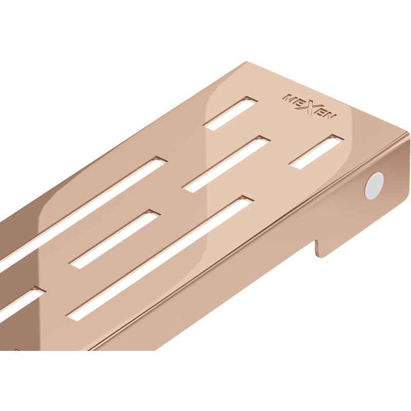 Mexen Flat M01 cache pour écoulement linéaire 90 cm, or rose - 1620090
