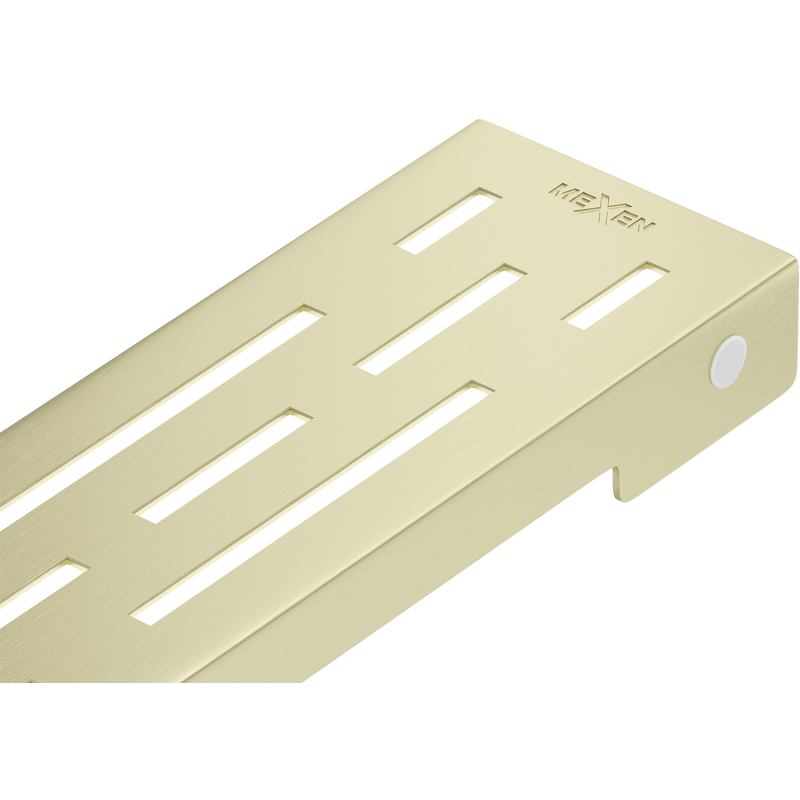 Mexen Flat M01 cache pour le caniveau linéaire 60 cm, or brossé - 1A20060