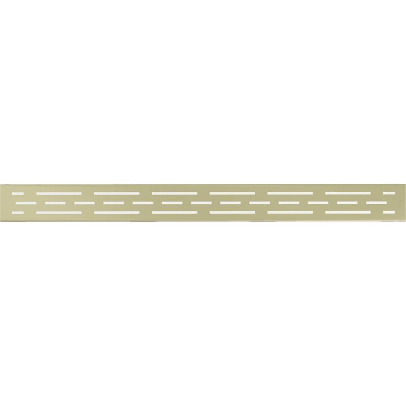 Mexen Flat M01 cache pour drain linéaire 60 cm, or brossé - 1A20060