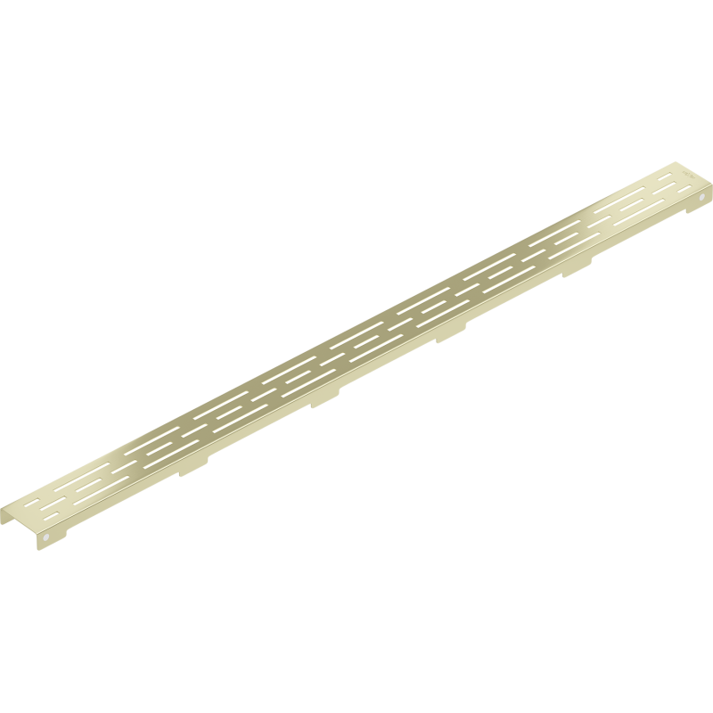 Mexen Flat M01 couvre-écoulement pour canalisation linéaire 100 cm, or brossé - 1A20100