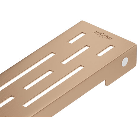 Mexen Flat M01 cache pour drain linéaire 50 cm, cuivre brossé - 1C20050