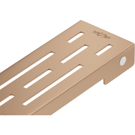 Mexen Flat M01 cache pour drain linéaire 70 cm, cuivre brossé - 1C20070