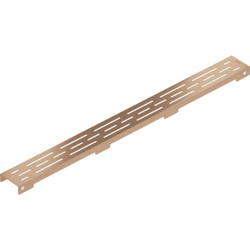 Mexen Flat M01 cache pour drain linéaire 70 cm, cuivre brossé - 1C20070