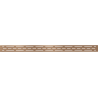 Mexen Flat M01 masque pour drain linéaire 80 cm, cuivre brossé - 1C20080