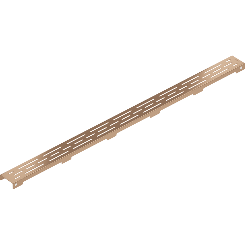 Mexen Flat M01 cache pour drain linéaire 100 cm, cuivre brossé - 1C20100