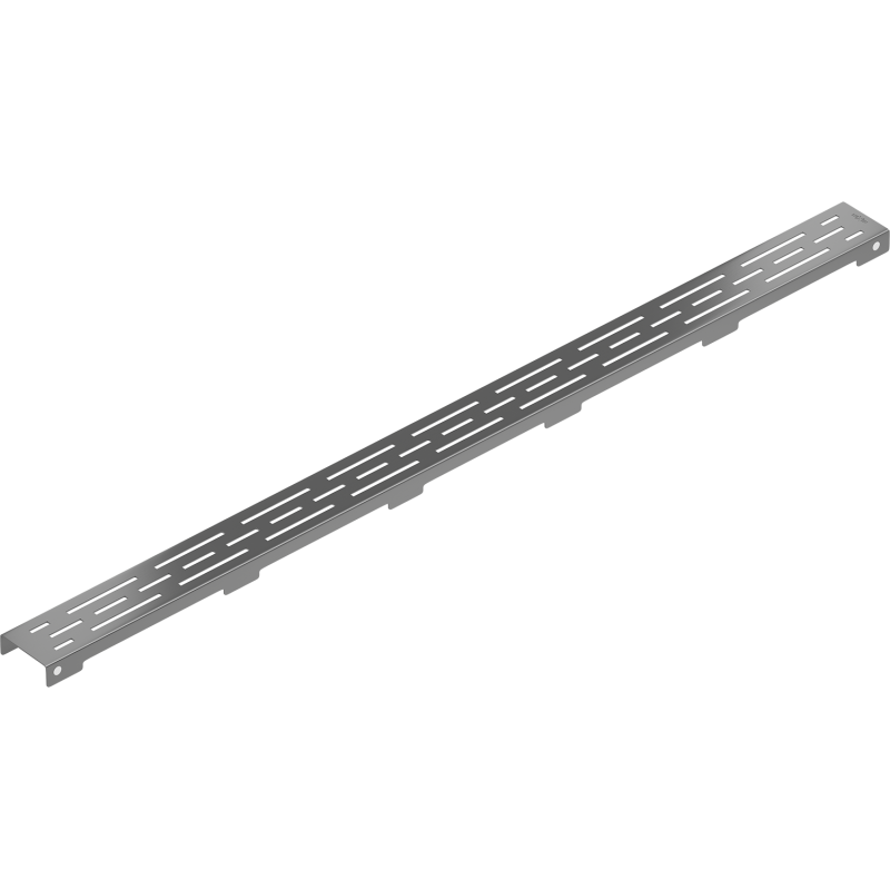 Mexen Flat M01 cache pour drain linéaire 80 cm, gris canon brossé - 1E20080