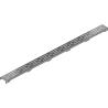 Mexen Flat M01 cache pour drain linéaire 100 cm, gris fusil brossé - 1E20100