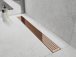 Mexen Flat M08 cache pour drain linéaire 50 cm, or rose - 1625050