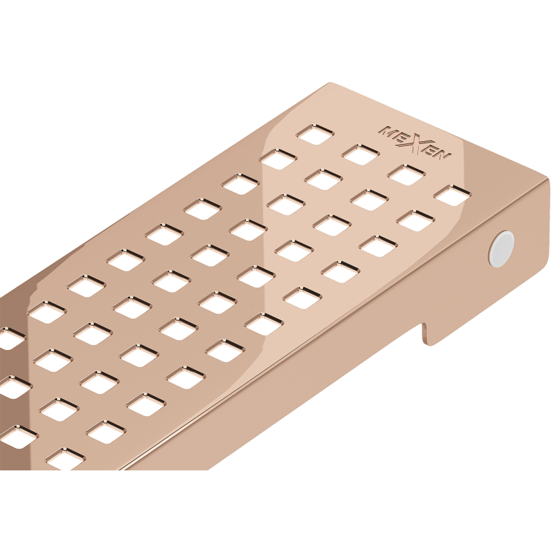 Mexen Flat M08 cache pour drain linéaire 70 cm, or rose - 1625070