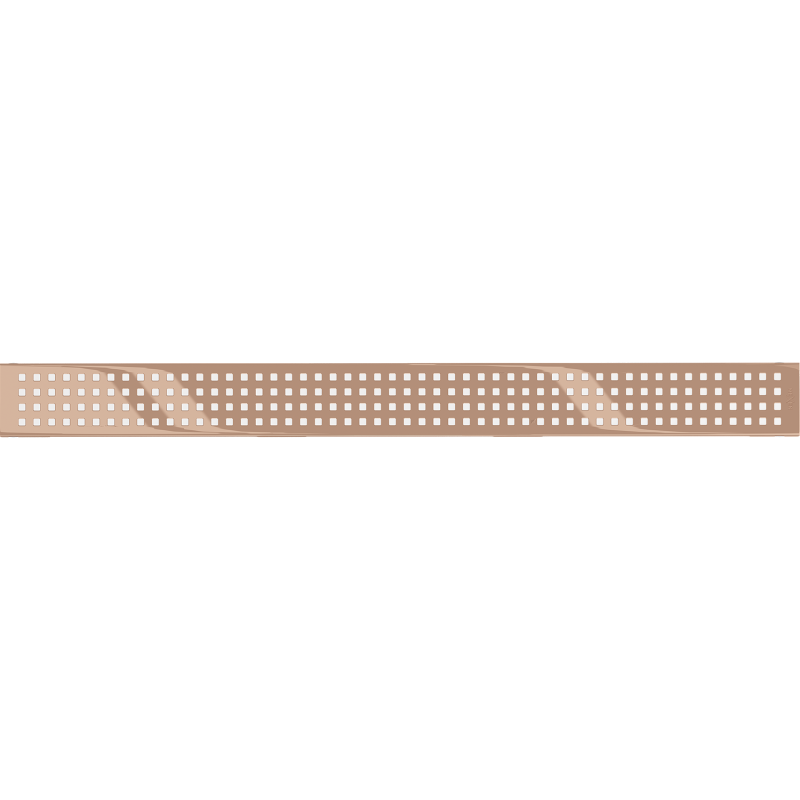 Mexen Flat M08 cache pour drain linéaire 70 cm, or rose - 1625070
