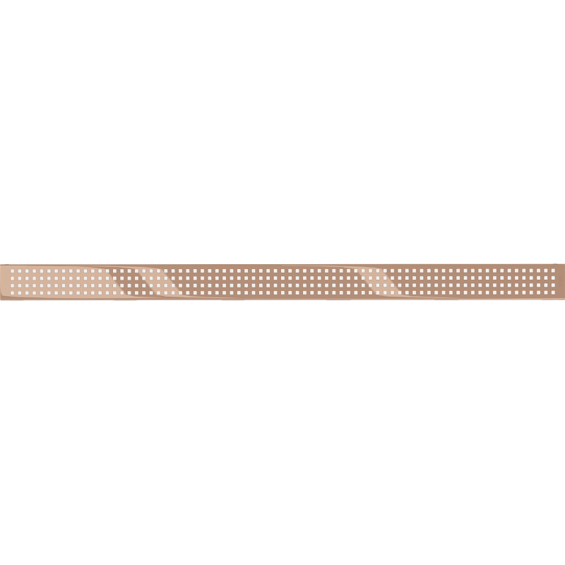 Mexen Flat M08 cache pour drain linéaire 90 cm, or rose - 1625090