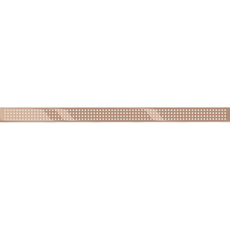 Mexen Flat M08 Cache pour drainage linéaire 100 cm, or rose - 1625100