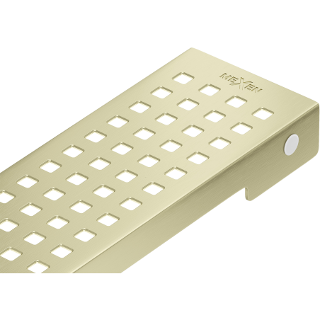 Mexen Flat M08 cache pour caniveau de douche 80 cm, or brossé - 1A25080