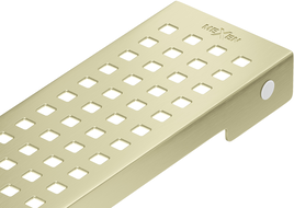 Mexen Flat M08 cache pour le drain linéaire 90 cm, or brossé - 1A25090