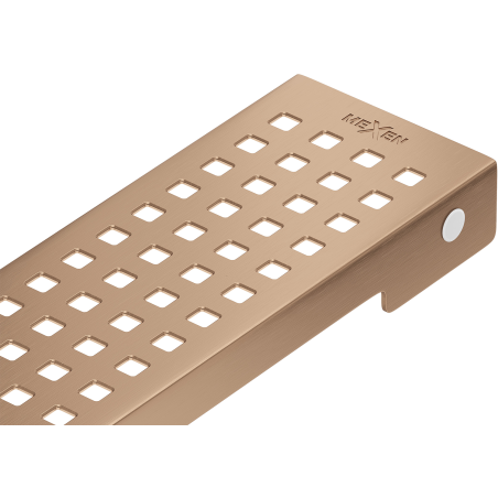 Mexen Flat M08 cache pour drain linéaire 80 cm, cuivre brossé - 1C25080