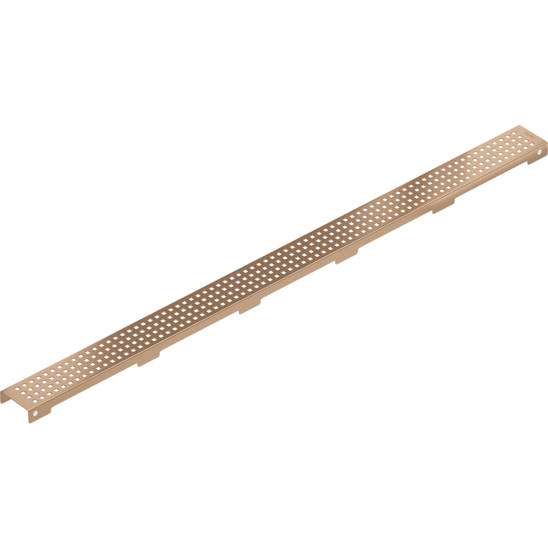 Mexen Flat M08 cache pour drain de sol linéaire 90 cm, cuivre brossé - 1C25090