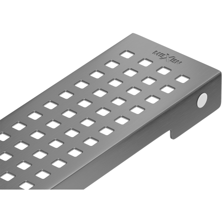 Mexen Flat M08 cache pour drain linéaire 60 cm, gris pistolet brossé - 1E25060