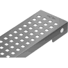 Mexen Flat M08 cache pour caniveau linéaire 80 cm, gris canon brossé - 1E25080