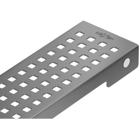 Mexen Flat M08 cache pour drain linéaire 90 cm, gris fusil brossé - 1E25090