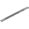 Mexen Flat M08 Masque pour drain linéaire 100 cm, gris armé brossé - 1E25100