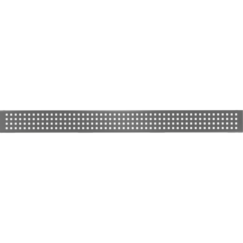 Mexen Flat M08 cache pour drain linéaire 60 cm, gris pistolet brossé - 1E25060