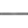 Mexen Flat M08 cache pour drain linéaire 60 cm, gris pistolet brossé - 1E25060