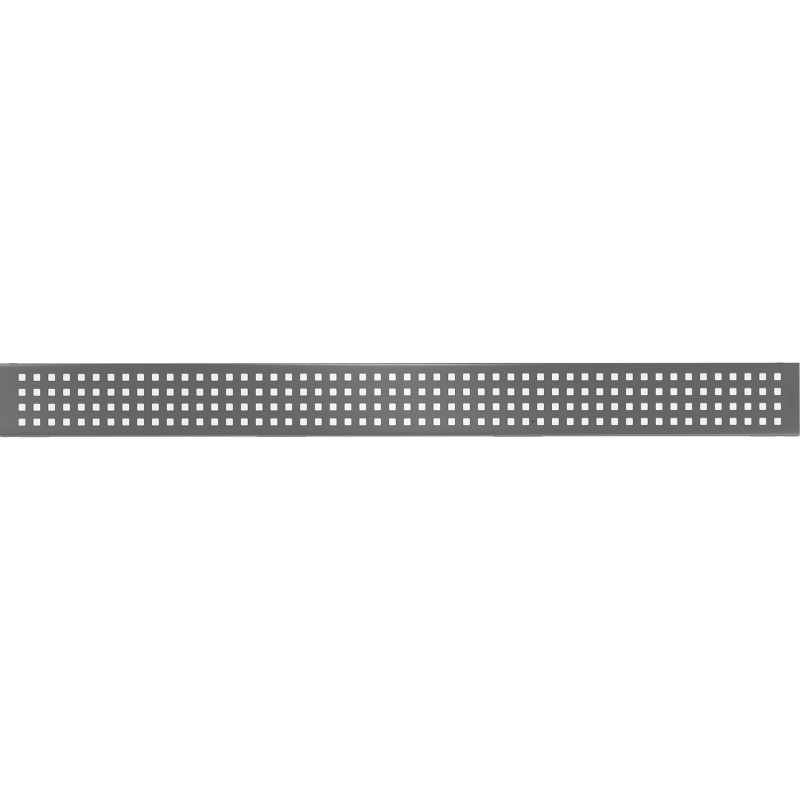 Mexen Flat M08 couvercle pour caniveau de douche 70 cm, gris canon brossé - 1E25070