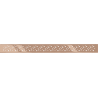 Mexen Flat M12 cache du drain linéaire 50 cm, or rose - 1621050