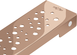Mexen Flat M12 cache de drain linéaire 60 cm. or rose - 1621060