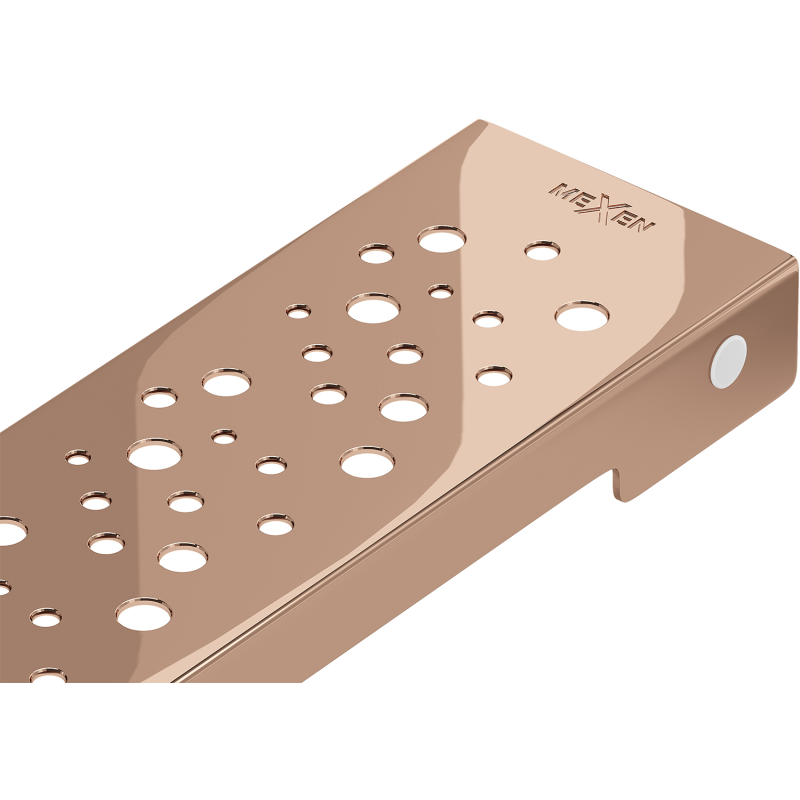 Mexen Flat M12 cache pour le drain linéaire 80 cm, or rose - 1621080