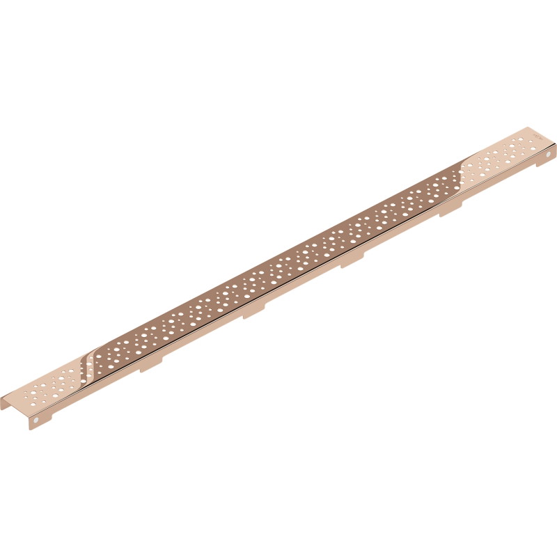 Mexen Flat Cache pour drain linéaire M12 90 cm, or rose - 1621090