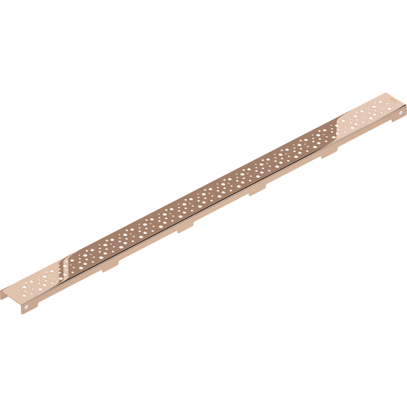 Mexen Flat M12 cache pour siphon de sol 100 cm, or rose - 1621100