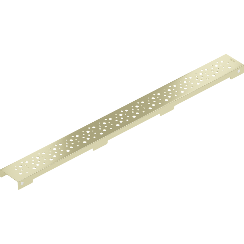 Mexen Flat M12 cache pour drain linéaire 50 cm, or brossé - 1A21050