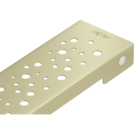 Mexen Flat M12 cache pour drain linéaire 70 cm, or brossé - 1A21070