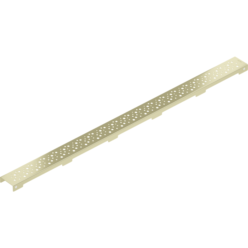 Mexen Flat M12 cache pour drain linéaire 80 cm, or brossé - 1A21080