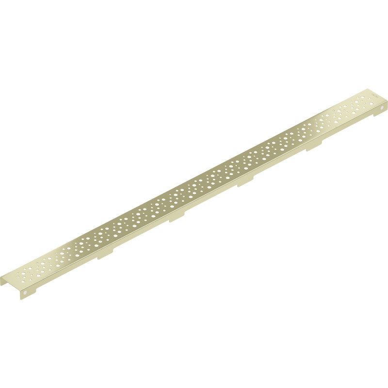 Mexen Flat M12 cache pour écoulement linéaire 90 cm, or brossé - 1A21090