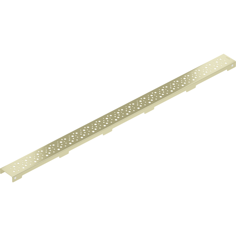 Mexen Flat M12 cache pour drain linéaire 100 cm, or brossé - 1A21100