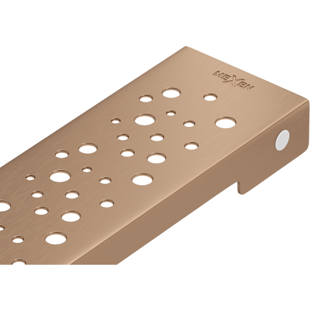 Mexen Flat M12 cache pour drain linéaire 50 cm, cuivre brossé - 1C21050
