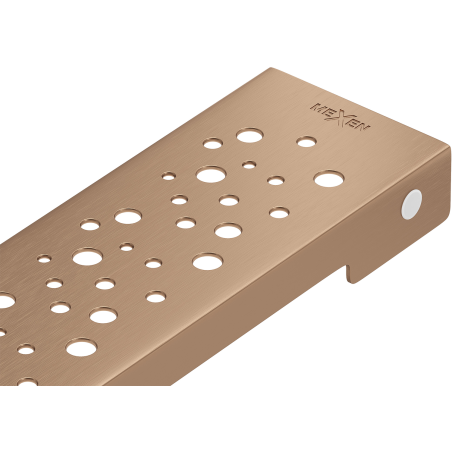 Mexen Flat M12 cache pour caniveau linéaire 70 cm, cuivre brossé - 1C21070