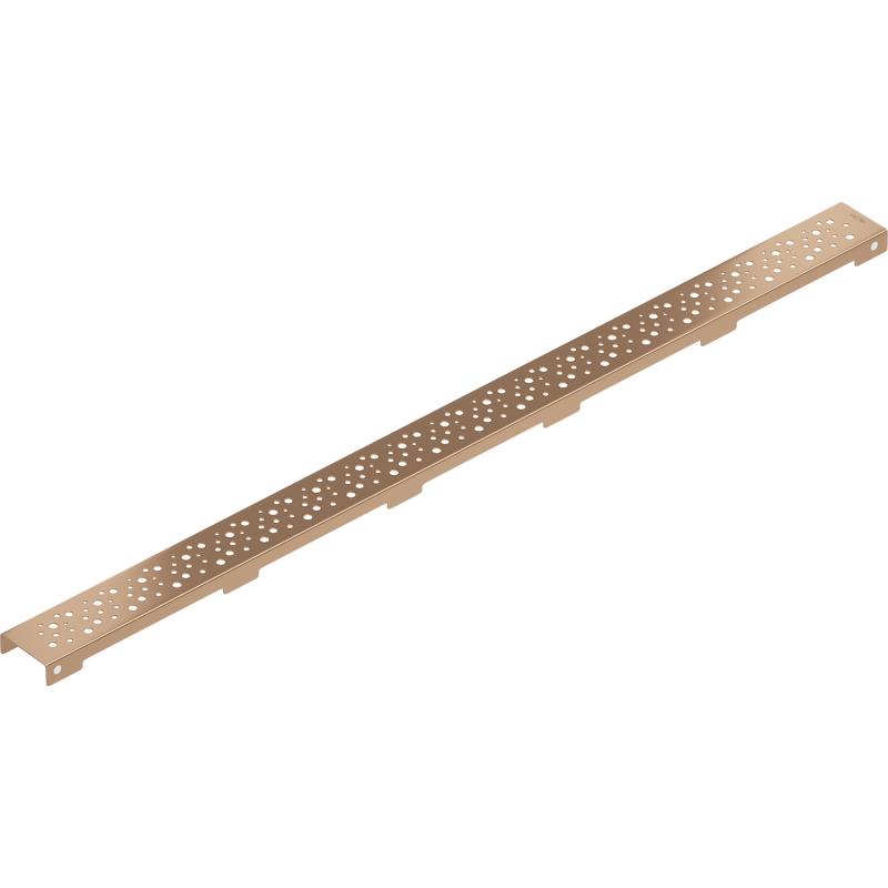 Mexen Flat M12 cache pour drain linéaire 100 cm, cuivre brossé - 1C21100