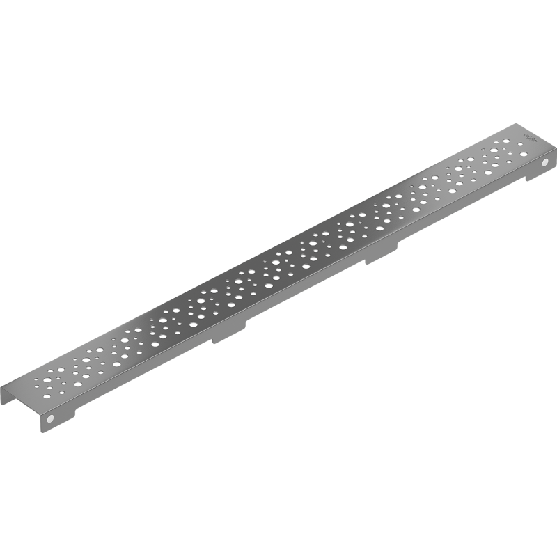 Mexen Flat M12 couverture pour siphon linéaire 50 cm, gun gray brossé - 1E21050